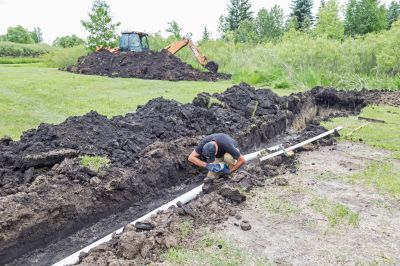Completed Septic System Setup